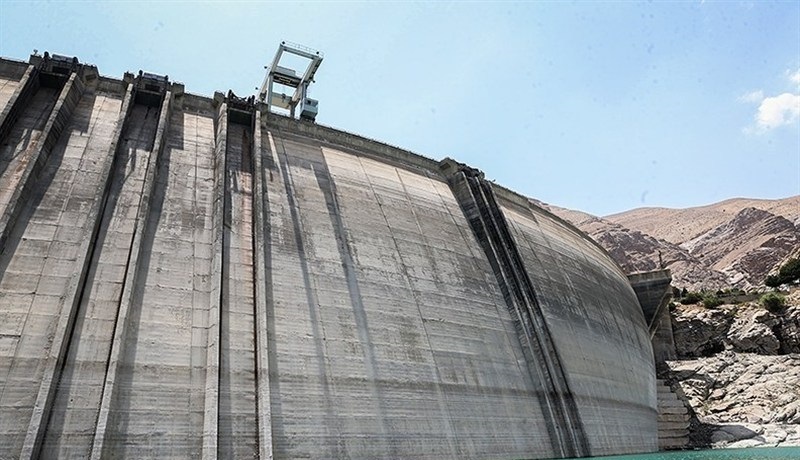 آخرین وضعیت ذخایر سد‌های تهران