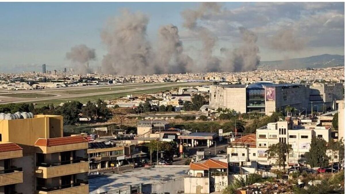 حمله هوایی به بیروت/ رادیو ارتش اسرائیل: شخصیت نفر دوم حزب الله مورد هدف قرار گرفت