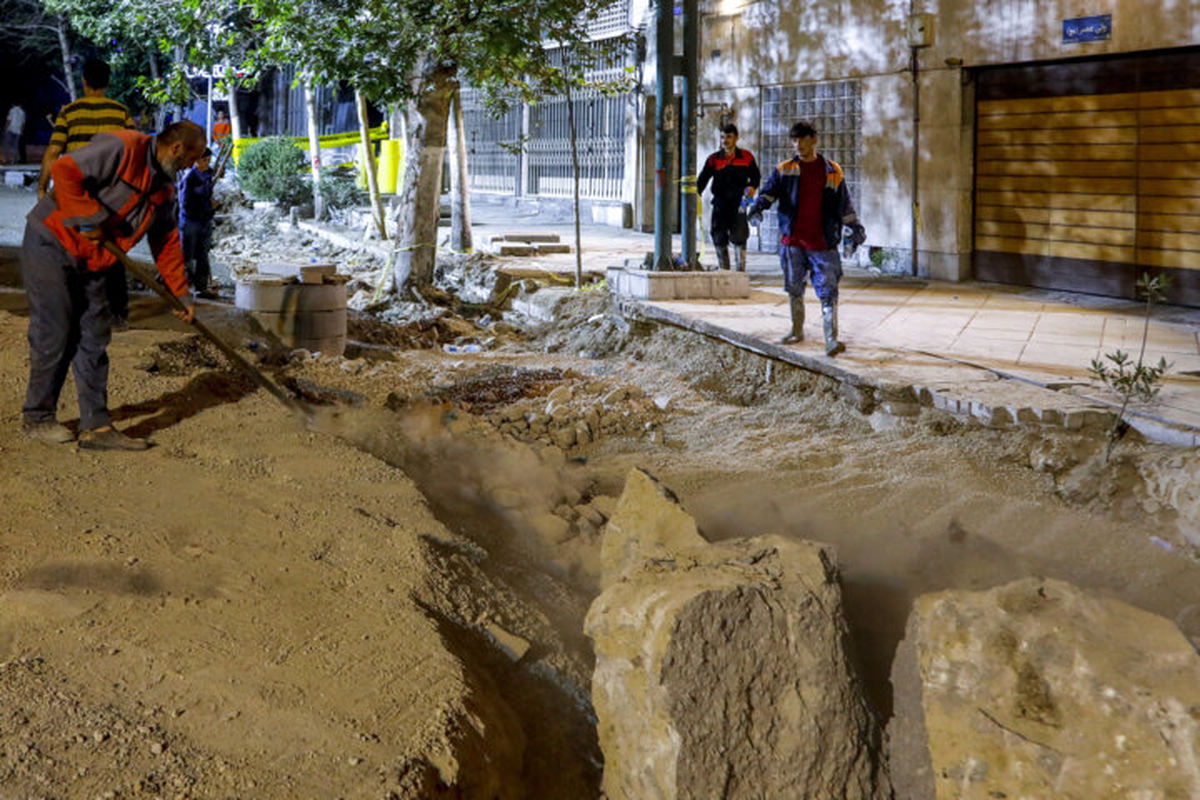 فرونشست زمین در ایران تا ۴۰ سانتی‌متر