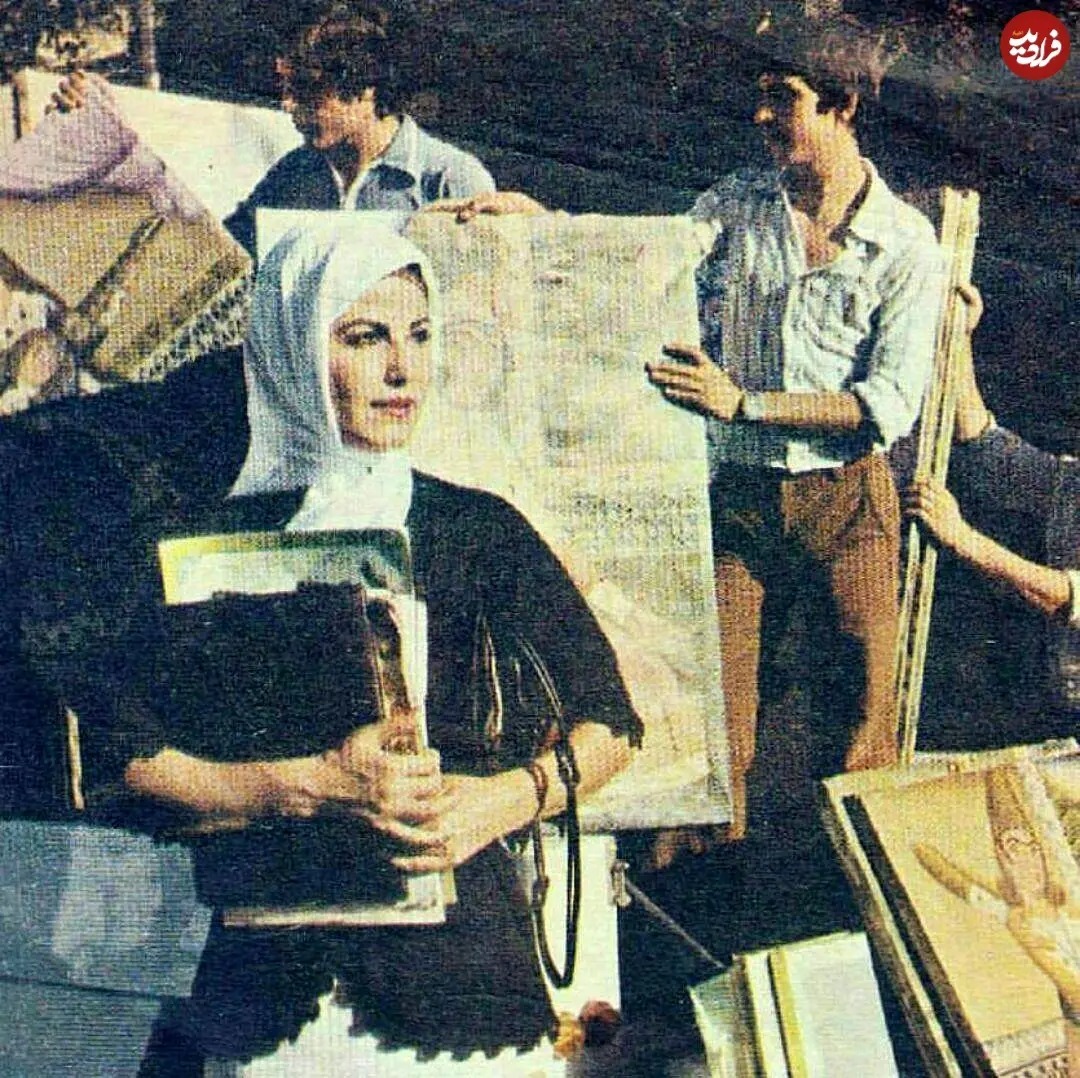 چهره زیبای «پوری بنایی» در ۳۸ سالگی، سال ۱۳۵۷ چهره زیبای «پوری بنایی» در ۳۸ سالگی، سال ۱۳۵۷