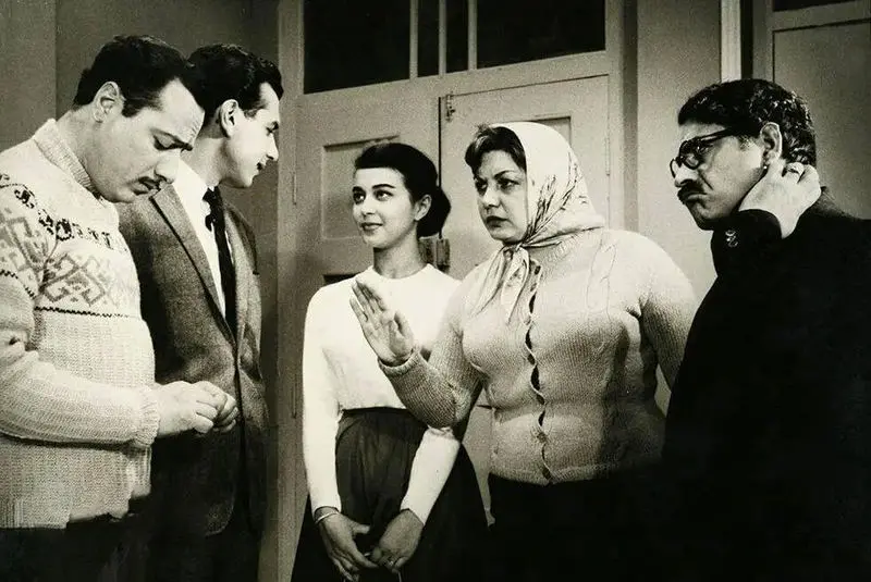 عکس/ سال ۱۳۴۰؛ هنرنمایی حمیده خیرآبادی در فیلم دختران حوا عکس/ سال ۱۳۴۰؛ هنرنمایی حمیده خیرآبادی در فیلم دختران حوا