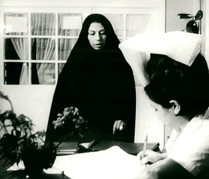 تصویری از ۳۰ سالگی «ثریا قاسمی» در اولین فیلمش