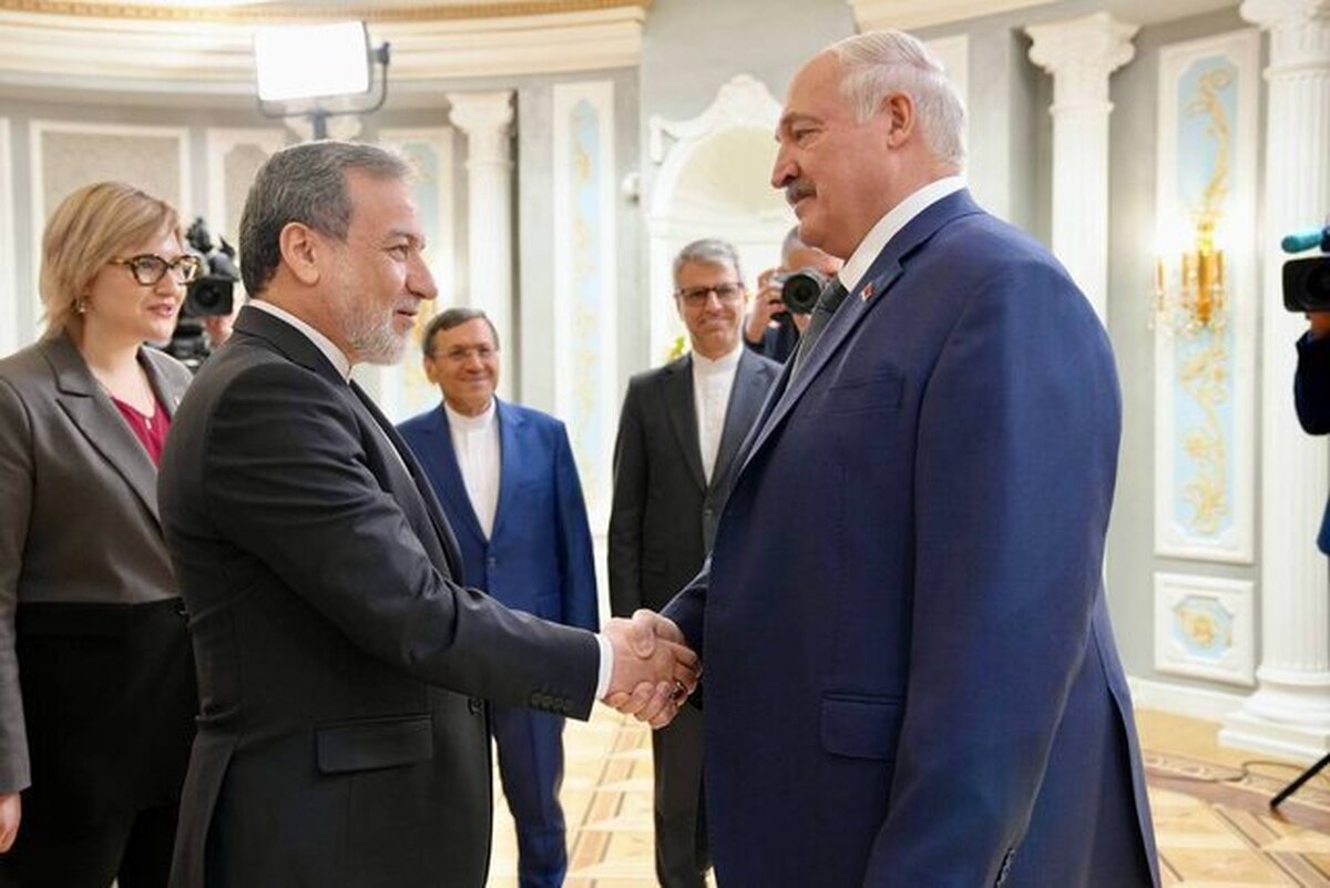دیدار عراقچی با رئیس‌جمهور بلاروس
