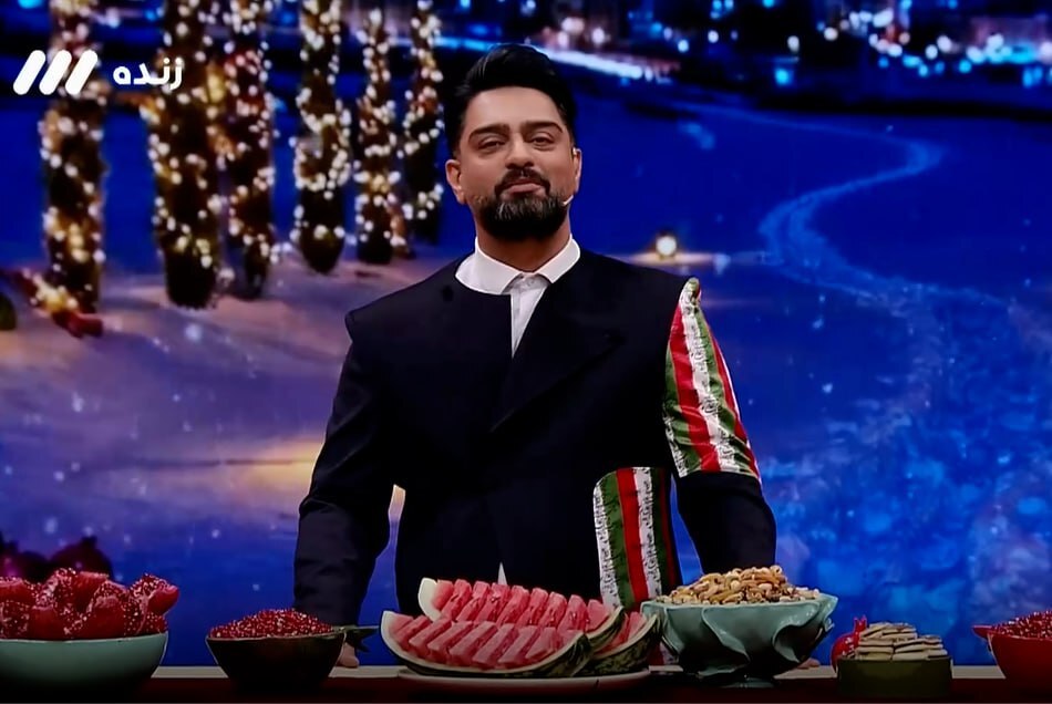 استایل مجری صداوسیما برای شب یلدا بحث‌برانگیز شد!