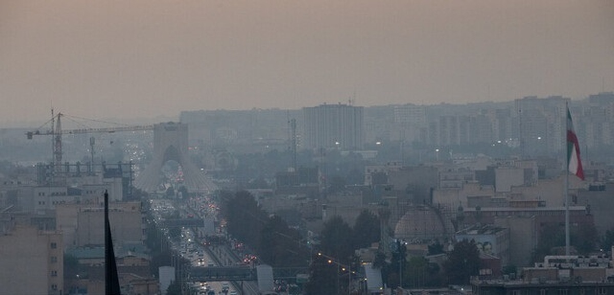 هوای تهران در وضعیت ناسالم
