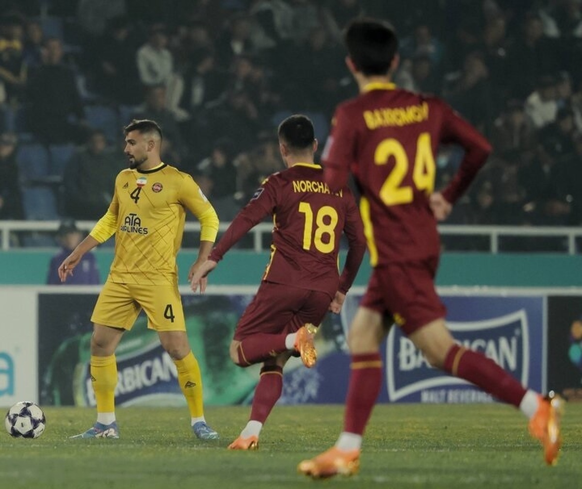 برد بزرگ تراکتور با گل تماشایی لوشکیا در ازبکستان