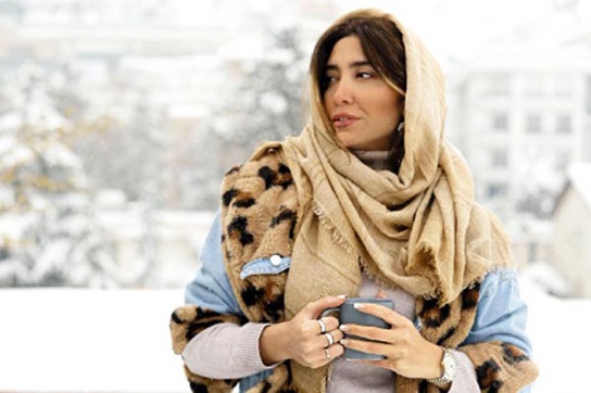 حس و حال کودکانه نیکی مظفری تو برف