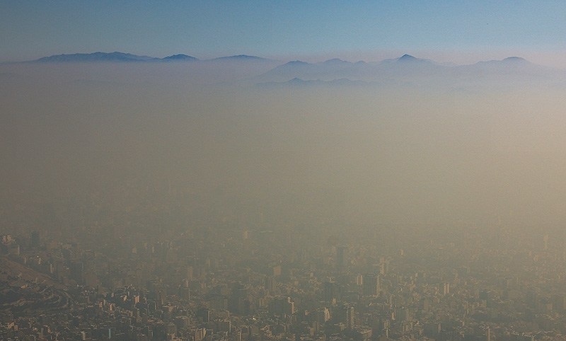 ادامه وضعیت قرمز هوای تهران برای پنجمین روز