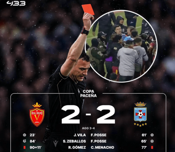 بزرگترین دعوای فوتبال با ۱۷ اخراجی