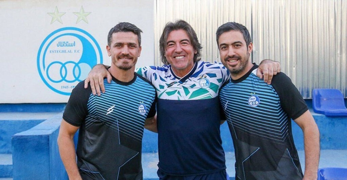 رقابت دو ستاره استقلال زیر نظر وریا غفوری و خسرو حیدری