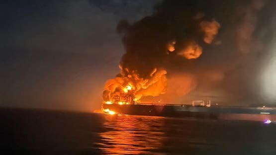 اوکراین مسؤولیت حمله به دو نفتکش در دریای سیاه را برعهده گرفت