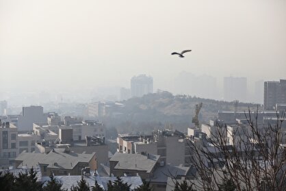 پایتخت زیر دود و آنفلوآنزا؛ هوای تهران قرمز شد | خطر مرگ بیش از ۹ میلیون نفر جلسه اضطرار نمی‌خواست؟+تصاویر