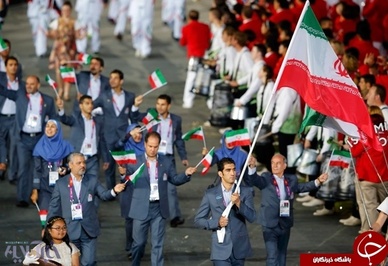 کاروان ایران در المپیک 2012 لندن