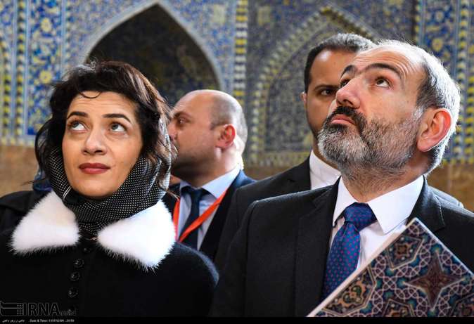 تصاویر| سفر نخست‌وزیر ارمنستان به اصفهان