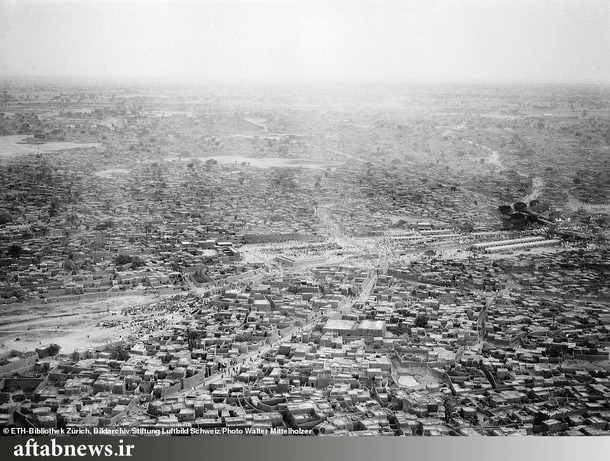 عکسی هوایی از شهر کانو در نیجریه که توسط یک سوئیسی به نام 
