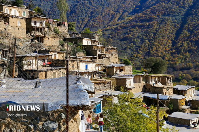 تصاویر| روستای پلکانی اولی در دل جنگل‌های ارسباران