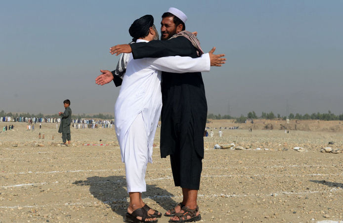 مردان افغانستانی در جلال آباد
