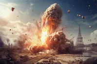 فیلم| بلایی که موج انفجار بر بدن انسان می‌آورد!