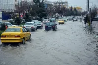 فیلم| آبگرفتگی خیابان‌های کرج پس از باران