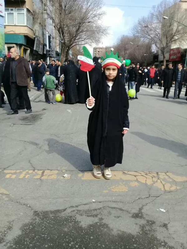 در حاشیه راهپیمایی 22 بهمن تبریز