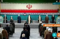 جای خالی علی لاریجانی،سیدحسن خمینی و ناطق نوری در مراسم تنفیذ رئیسی /احمدی نژاد هم غایب بود