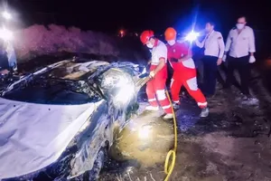 تصادف در محور بم ـ کرمان؛ ۳ نفر جان باختند