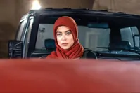 عکس| تیپ جذاب بازیگر «دودکش» در اکران یک فیلم