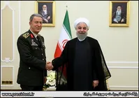 دیدار رییس ستاد ارتش ترکیه با رئیس‌جمهور/هشدار روحانی درباره تغییر مرزها