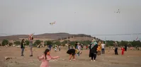 تصاویر| پرواز بادبادک‌ها در مشهد