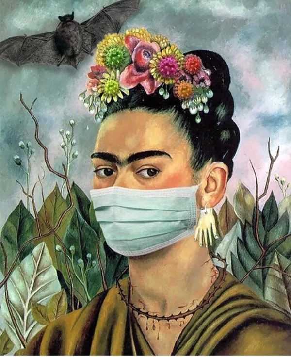 خودنگاره ای از فریدا کالو 