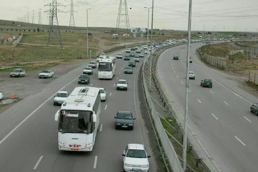 جاده چالوس یکطرفه شد