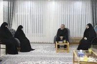 دیدار پزشکیان با خانواده رئیسی