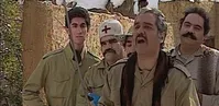 عکس/ «مهران مدیری و نگار پیل آرام» در پشت صحنه سریال شب‌های برره؛ سال ۸۴