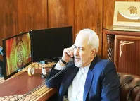 گفت‌وگوی ظریف با صبری بوقدوم و محمود عباس درباره معامله قرن