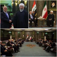 روحانی: ایران در مبارزه با تروریسم همواره در کنار دولت و ملت عراق خواهد بود/ استقبال از تدبیر دولت عراق در مسأله