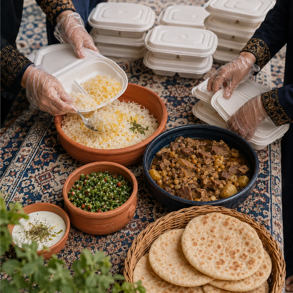 گوشت عقیقه را چگونه تقسیم و مصرف کنیم؟