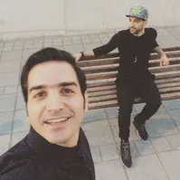 سلفی محسن یگانه با زانیار خسروی/عکس