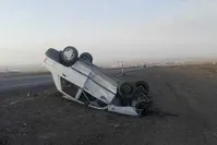 واژگونی پراید در محور گرماب-بردسکن/ ۴ نفر در دم فوت شدند