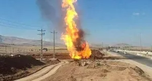 انفجار خط لوله گاز در تبریز + جزئیات