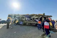 تصادف اتوبوس در سرخه / فوت ۳ دانشجو