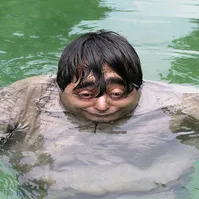 عکس عجیب و بامزه رضا شفیعی‌جم در آب