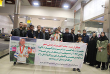 استقبال از مدال‌آور پاراآسیایی در تبریز