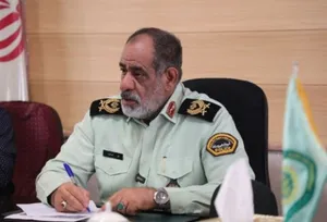 نشان برترین فرماندهی بر سینه سردار محمدی»

 