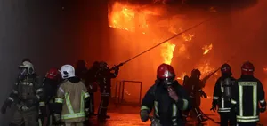 آتش‌سوزی بانک سپه در شوش