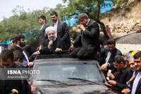بازدید رییس جمهور از معدن یورت استان گلستان/حواشی+تصاویر