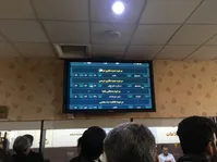 تصویر| نام باقری‌درمنی روی مانیتور غسالخانه بهشت زهرا
