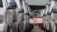 خدمت‌رسانی هلال‌احمر به مردم در راهپیمایی روز قدس