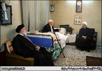 تصاویر/ دیدار روحانی با خانواده شهیدان عرب‌سرخی