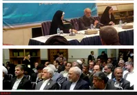 در اولین گردهمایی «فراکسیون امید» چه گذشت؟/از گفت‌وگوی ظریف با خالقی تا رونمایی از اساس‌نامه فراکسیون امید+تصاویر
