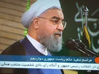 بغض رییس‌جمهور در مراسم تنفیذ/فیلم